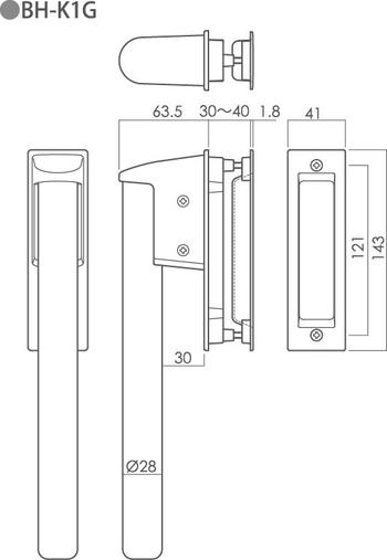 製品外観図