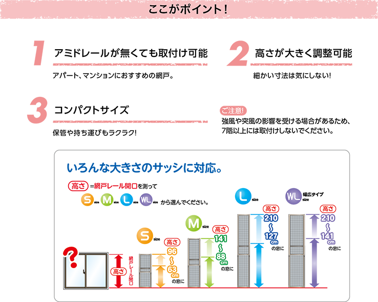 OKスライド網戸   川口技研