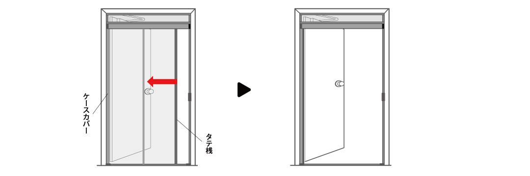 ドア用網戸】下レールの取り外し方 | 川口技研